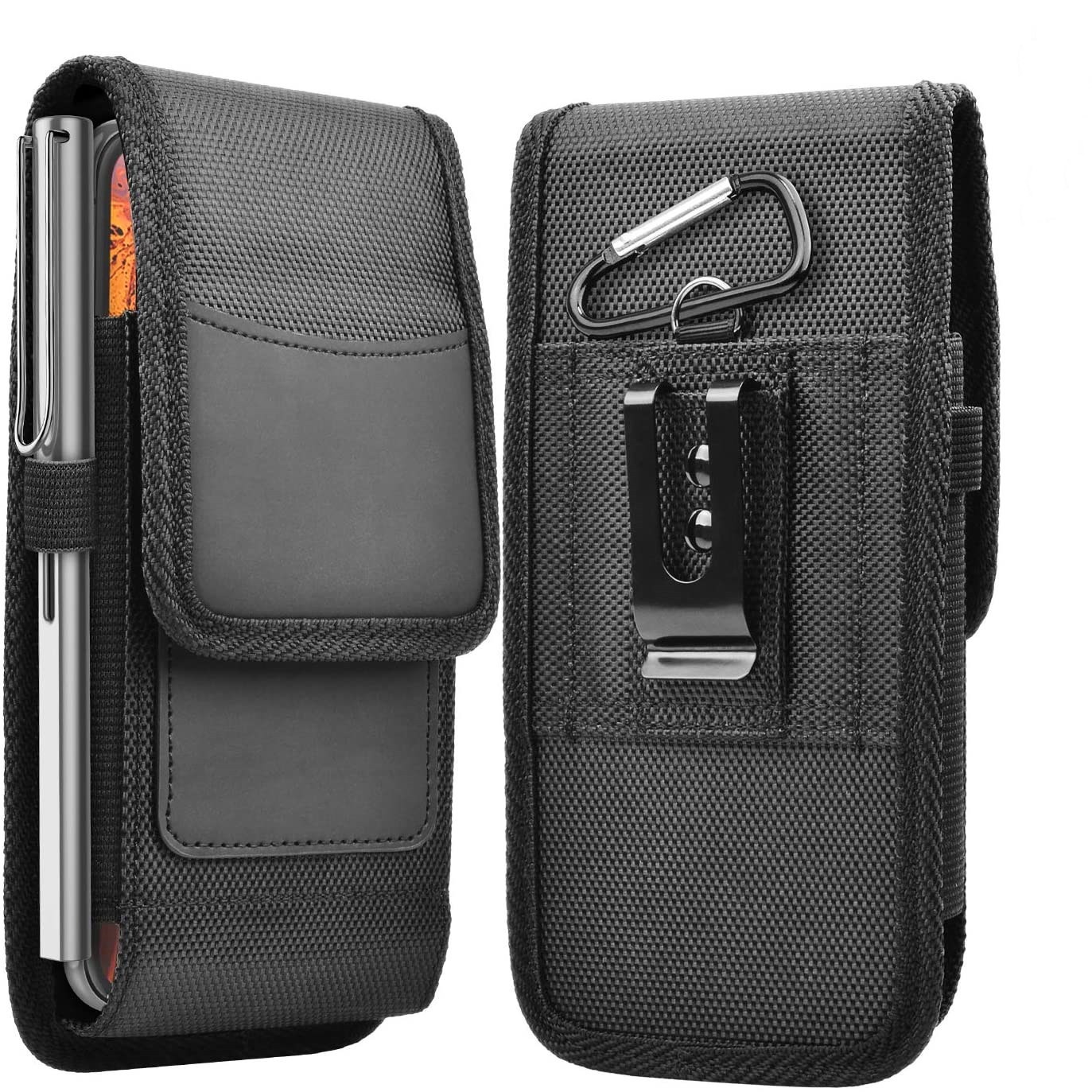 Storage Basket Fabric - ผู้ชายโทรศัพท์ Holster โทรศัพท์มือถือ Loop Holster เข็มขัดคลิปเอวกระเป๋า