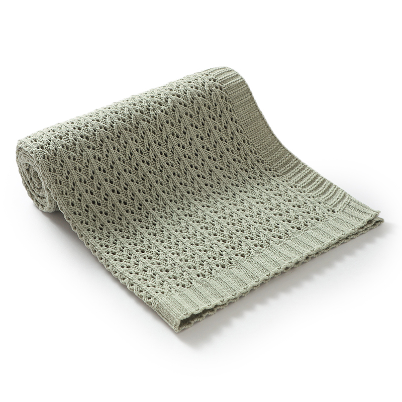 ผ้าห่มเด็กทารกถักนิตติ้ง 90*70 - Baby Boy Nursery Quilt บทวิจารณ์และราคา