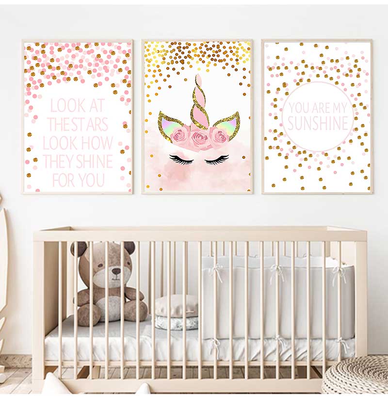 ภาพตกแต่งห้องนอนเด็กผู้หญิง ตก - Baby Nursery Quotes บทวิจารณ์และราคา