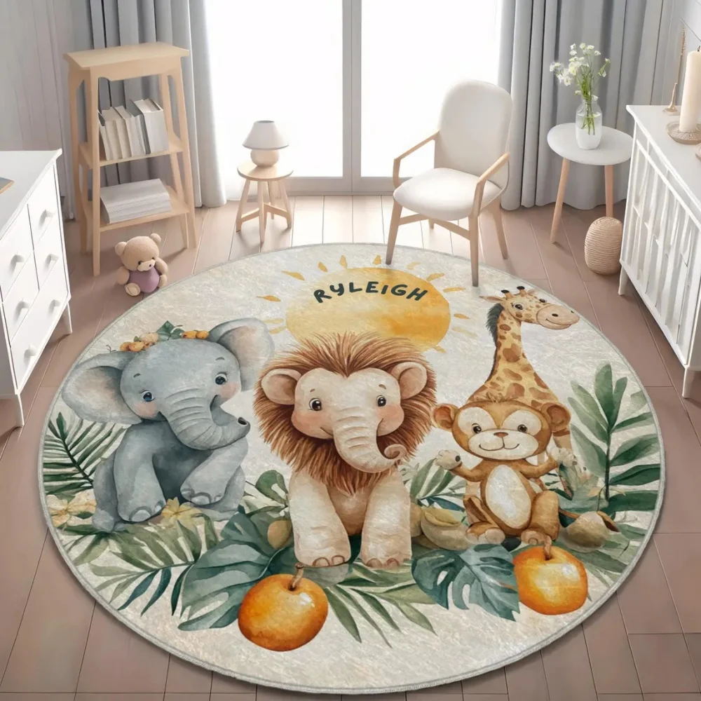 พรมปูพื้นลายสัตว์ป่า ซาฟารี ยี - Baby Nursery Mat บทวิจารณ์และราคา