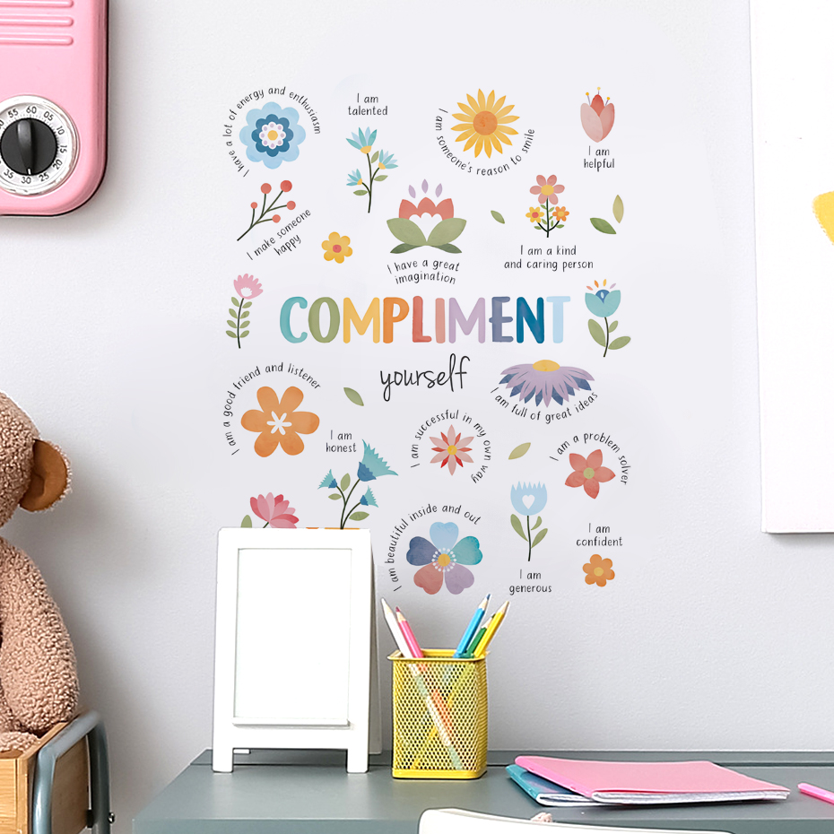 ภาษาอังกฤษที่มีสีสันคําคมสร้าง - Baby Nursery Quotes บทวิจารณ์และราคา