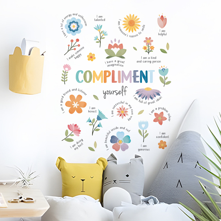 ภาษาอังกฤษที่มีสีสันคําคมสร้าง - Baby Nursery Quotes บทวิจารณ์และราคา