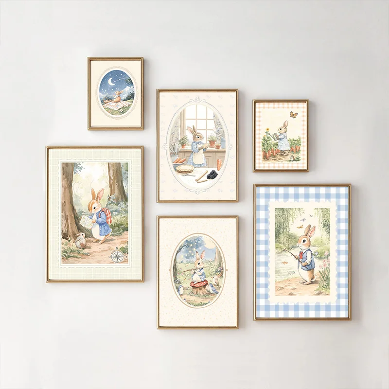 (ภาพวาดบนผืนผ้าใบ 2 มิติ) โปสเ - Baby Nursery Vintage บทวิจารณ์และราคา