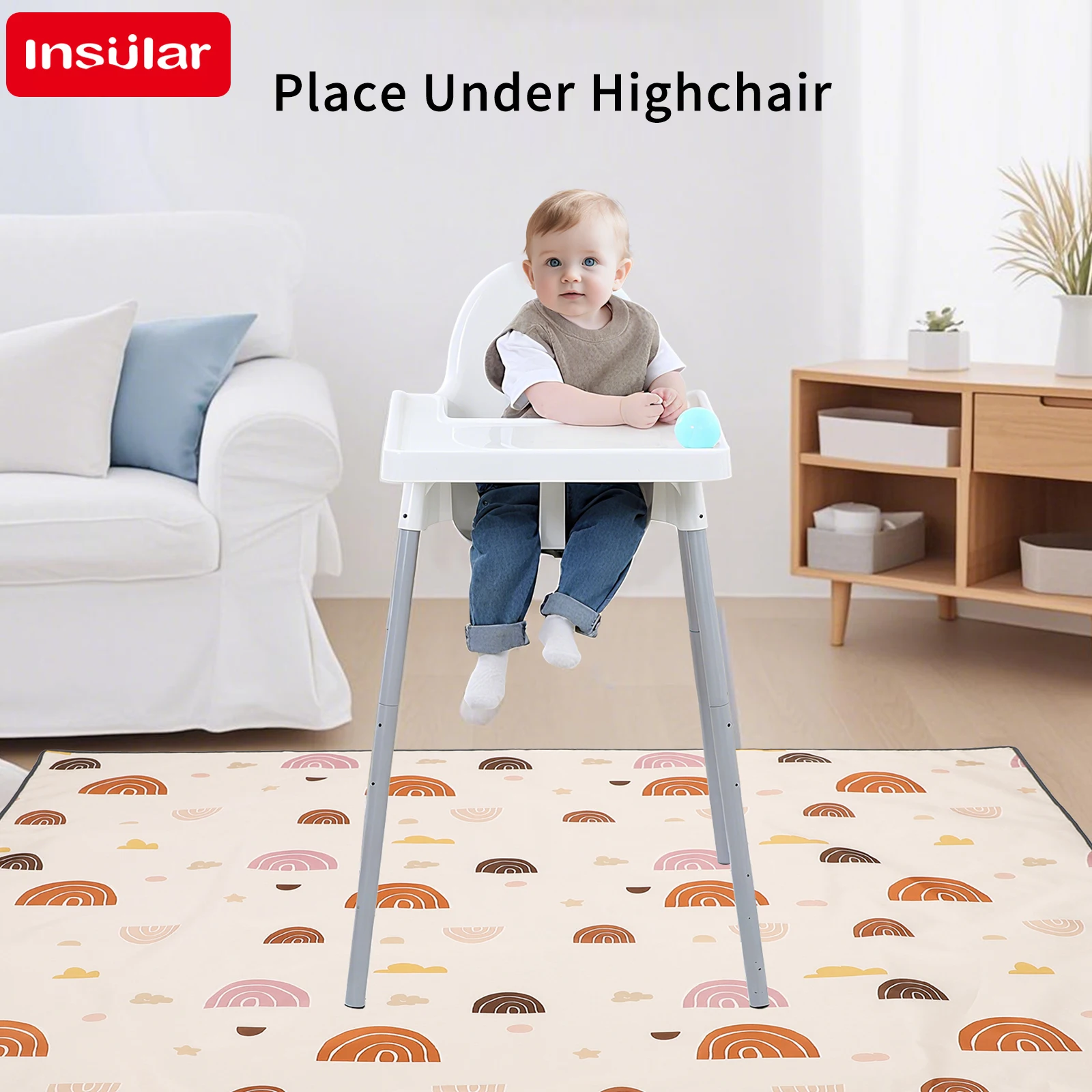 INSULAR เด็กการศึกษาที่นอนพับเ - Baby Nursery Mat บทวิจารณ์และราคา