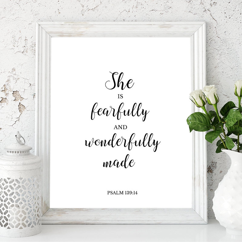 ข้อพระคัมภีร์อ้างคริสเตียนWall - Baby Nursery Quotes บทวิจารณ์และราคา