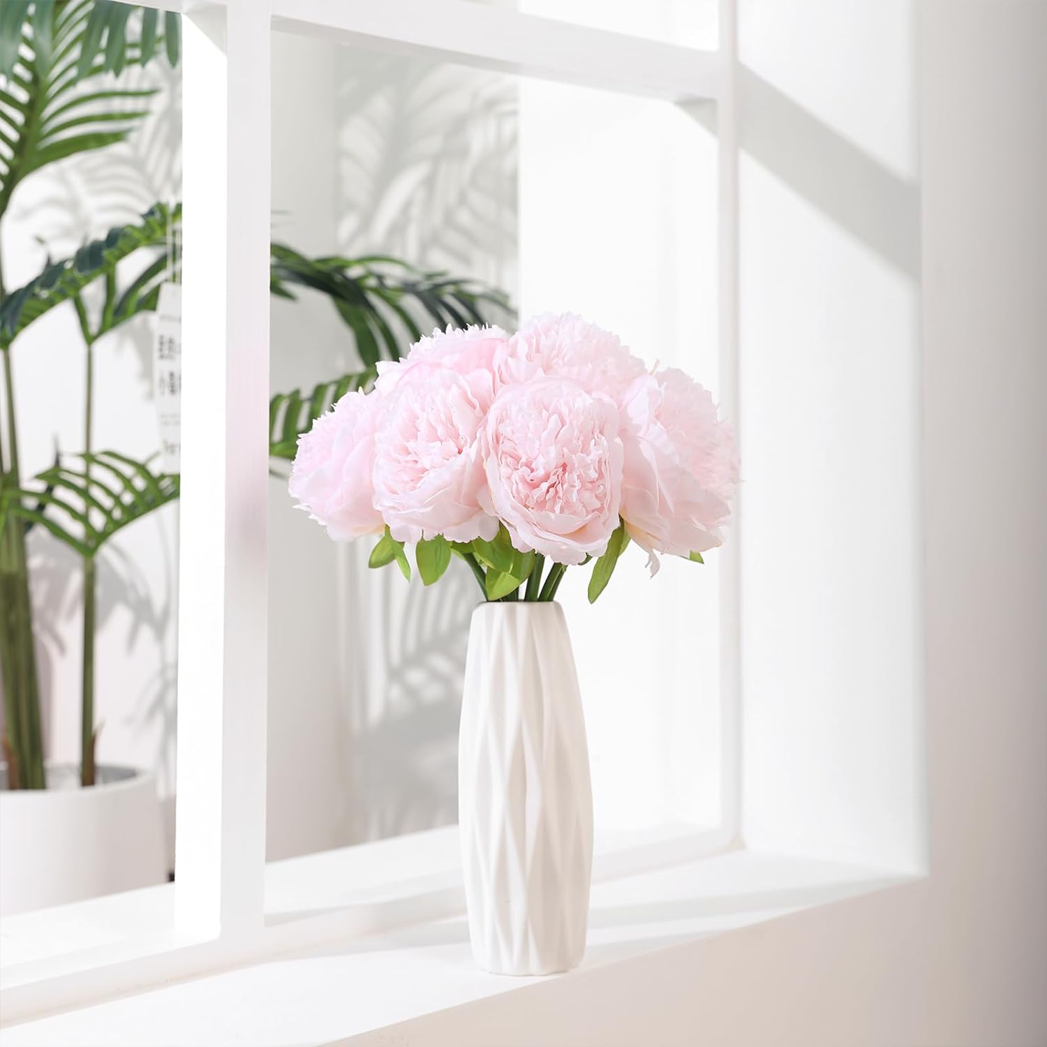 ดอกโบตั๋นจำลอง 5 ดอก ดอกไม้ประ - Baby Nursery Fabric บทวิจารณ์และราคา