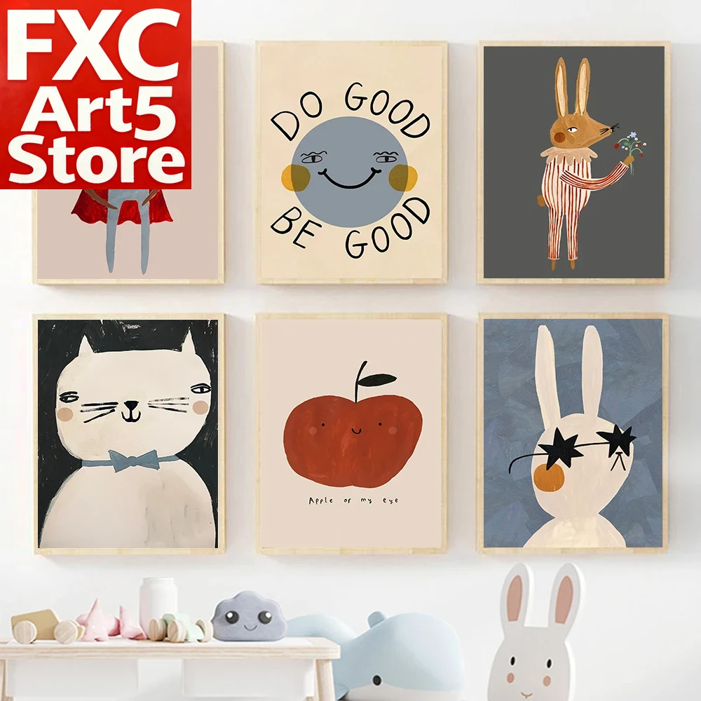 ภาพพิมพ์บนผ้าใบลายการ์ตูนกระต่ - Baby Nursery Quotes บทวิจารณ์และราคา
