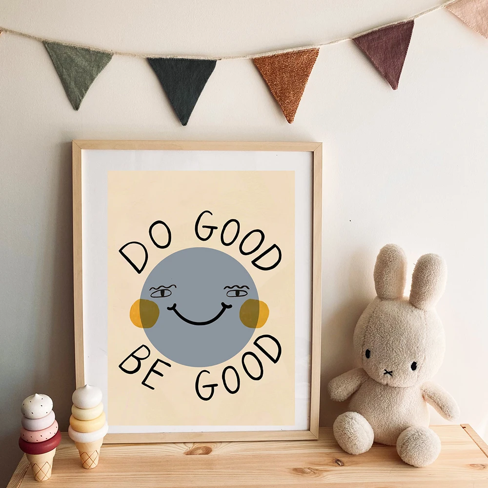 ภาพพิมพ์บนผ้าใบลายการ์ตูนกระต่ - Baby Nursery Quotes บทวิจารณ์และราคา