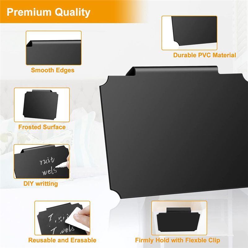 ป้ายติดตะกร้า ABFS 24 ชิ้น, ป้ - Storage Basket Fabric บทวิจารณ์และราคา