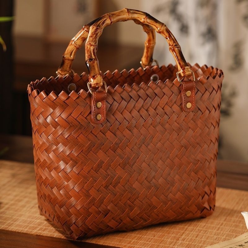 กระเป๋าถือทำมือล้วนๆ กระเป๋าเค - Storage Basket Fabric บทวิจารณ์และราคา