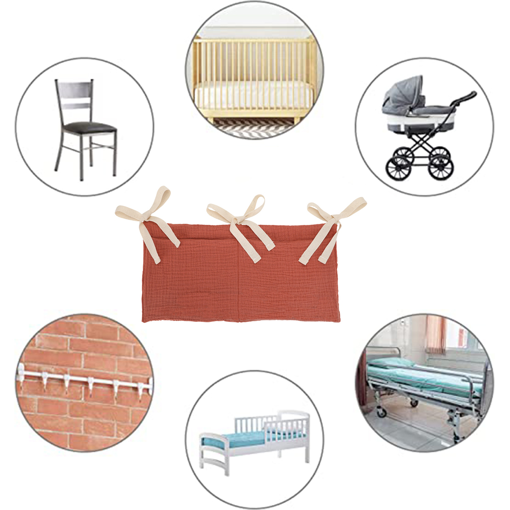 Baby Crib Organizer Cot Caddy  - Baby Nursery Furniture บทวิจารณ์และราคา
