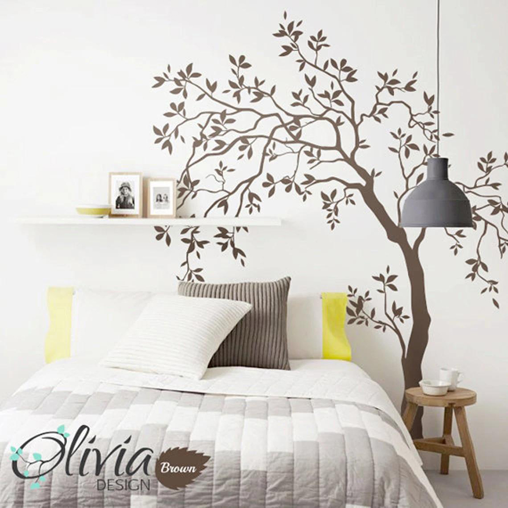 ต้นไม้ขนาดใหญ่สติ๊กเกอร์ติดผนั - Baby Nursery Furniture บทวิจารณ์และราคา