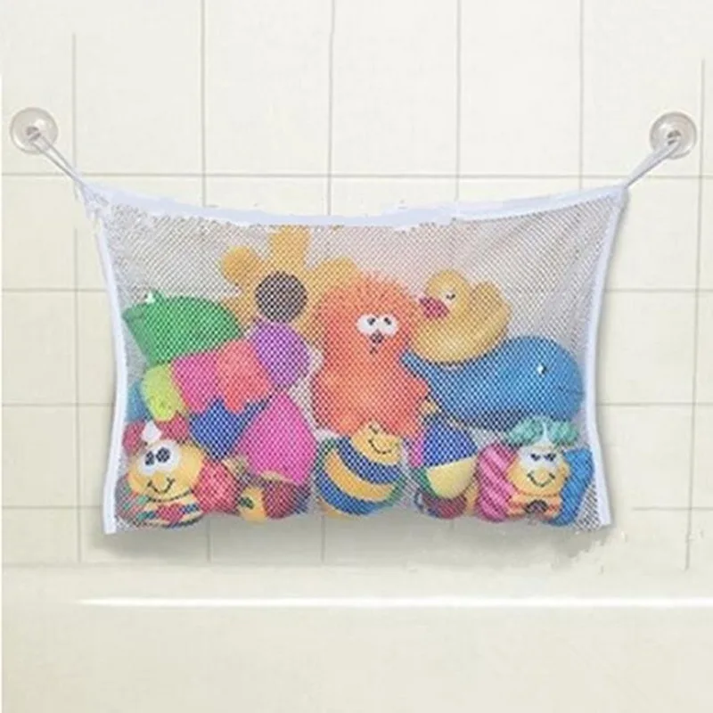 เด็กห้องน้ําตาข่ายกระเป๋าอาบน้ - Storage Basket Fabric บทวิจารณ์และราคา