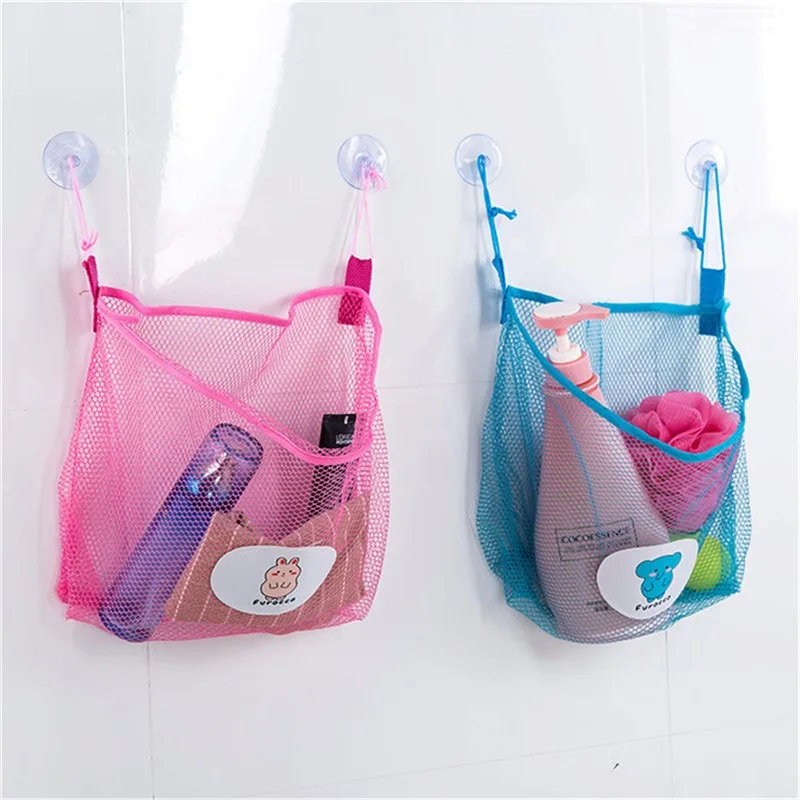 เด็กห้องน้ําตาข่ายกระเป๋าอาบน้ - Storage Basket Fabric บทวิจารณ์และราคา
