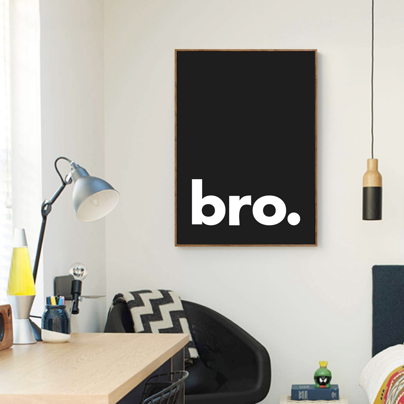 Bro. พิมพ์ Minimalist วิชาการพ - Baby Nursery Quotes บทวิจารณ์และราคา