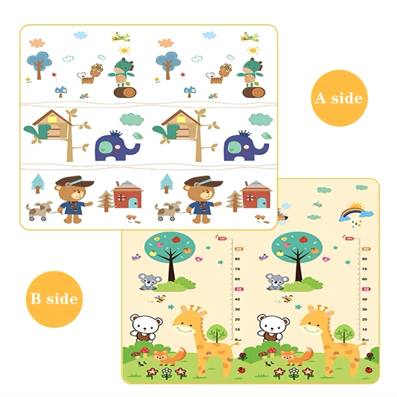 แผ่นรองคลานเด็ก ลายการ์ตูน หนา - Baby Nursery Mat บทวิจารณ์และราคา