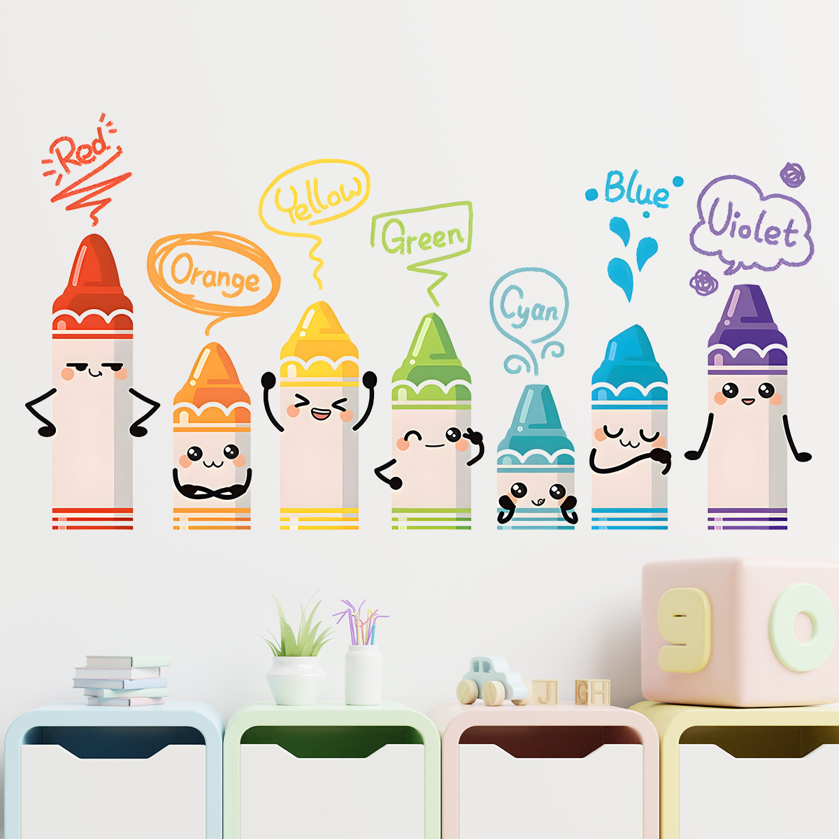 การตกแต่งบ้านติดผนังลายการ์ตูน - Baby Nursery Furniture บทวิจารณ์และราคา