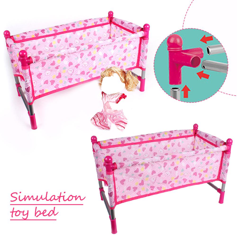 เตียงของเล่นจำลอง เตียงตุ๊กตา  - Baby Nursery Crib บทวิจารณ์และราคา