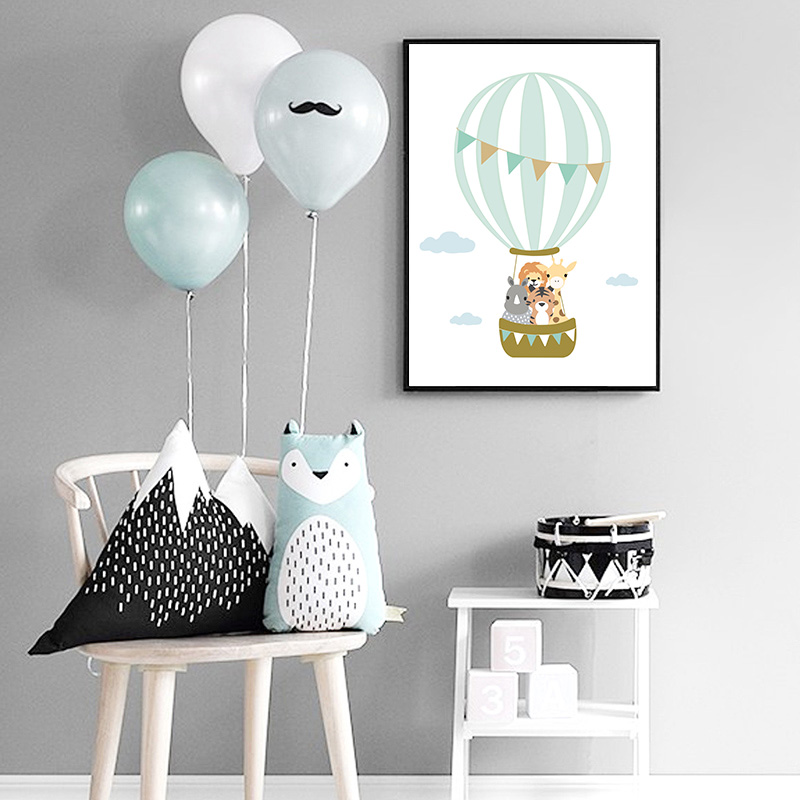 โปสเตอร์ตกแต่งห้องเด็ก ลายบอลล - Baby Nursery Quotes บทวิจารณ์และราคา