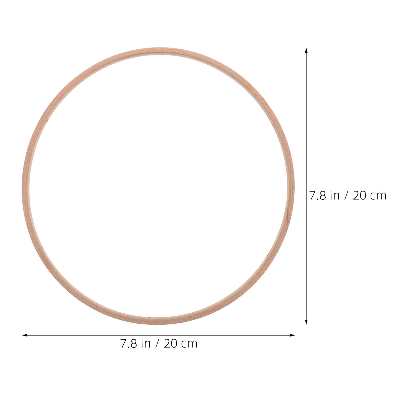 ห่วงไม้ไผ่ขนาด 7.8 นิ้ว สำหรับ - Baby Nursery Crib บทวิจารณ์และราคา