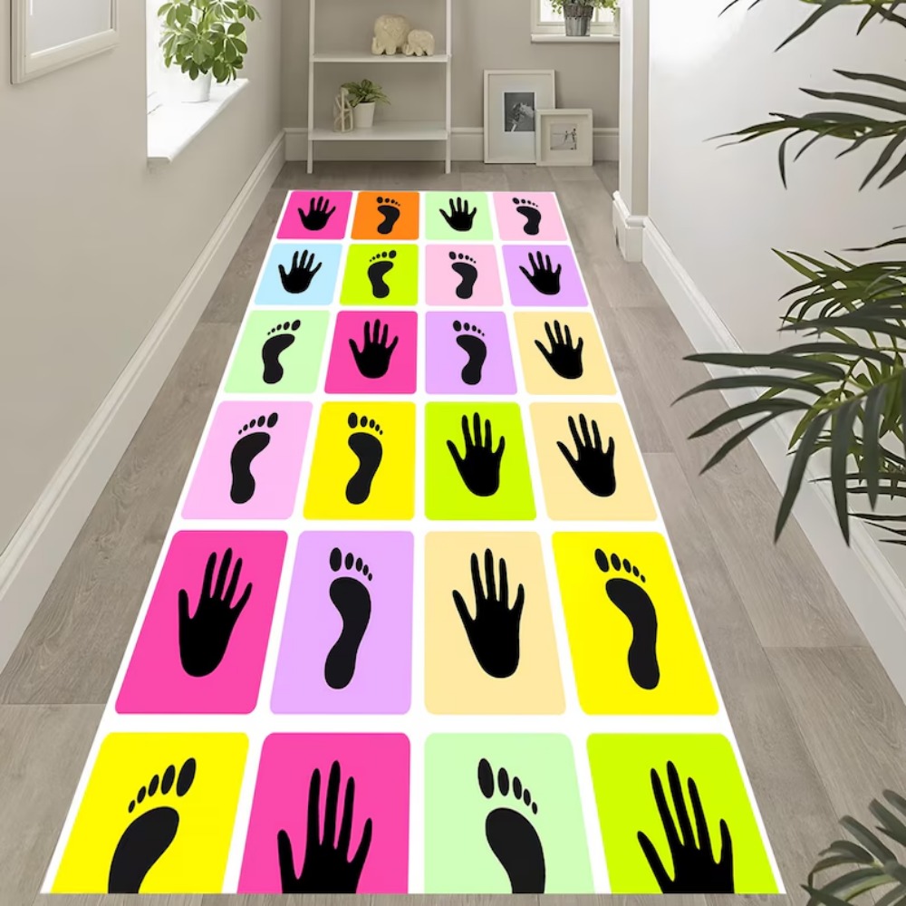 พรมลายมือและรอยเท้าสำหรับเด็ก  - Baby Nursery Mat บทวิจารณ์และราคา