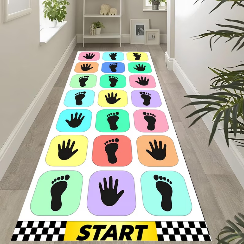 พรมลายมือและรอยเท้าสำหรับเด็ก  - Baby Nursery Mat บทวิจารณ์และราคา