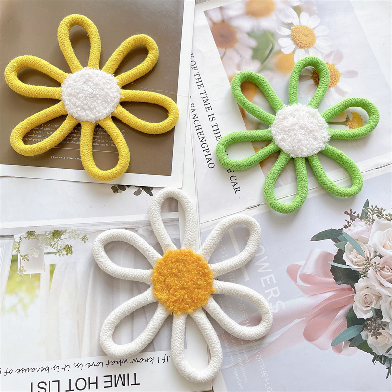 เชือกคอตตอนทอรูปดอกเดซี่ประดับ - Baby Nursery Fabric บทวิจารณ์และราคา