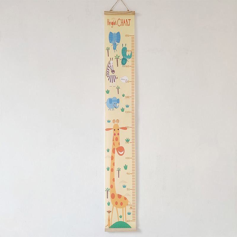 ชายหญิง Growth แผนภูมิไม้กรอบผ - Baby Nursery Fabric บทวิจารณ์และราคา
