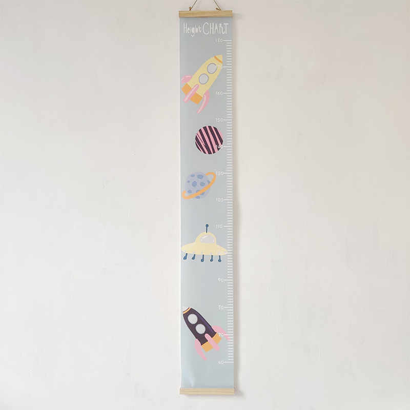 ชายหญิง Growth แผนภูมิไม้กรอบผ - Baby Nursery Fabric บทวิจารณ์และราคา