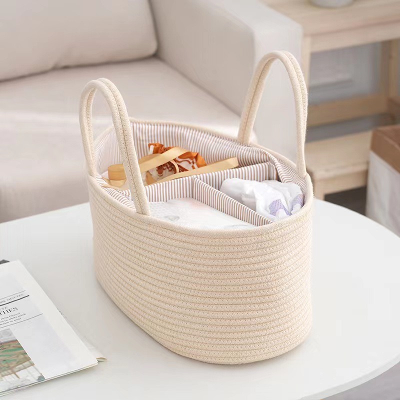 ตะกร้าเก็บของอเนกประสงค์แบบพับ - Storage Basket Fabric บทวิจารณ์และราคา