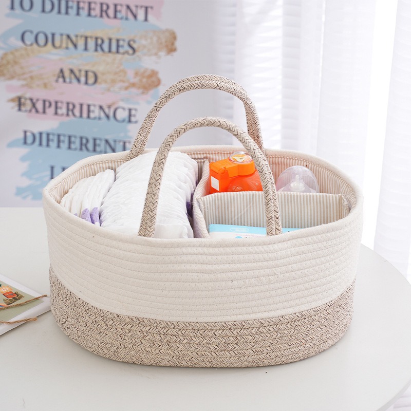 ตะกร้าเก็บของอเนกประสงค์แบบพับ - Storage Basket Fabric บทวิจารณ์และราคา